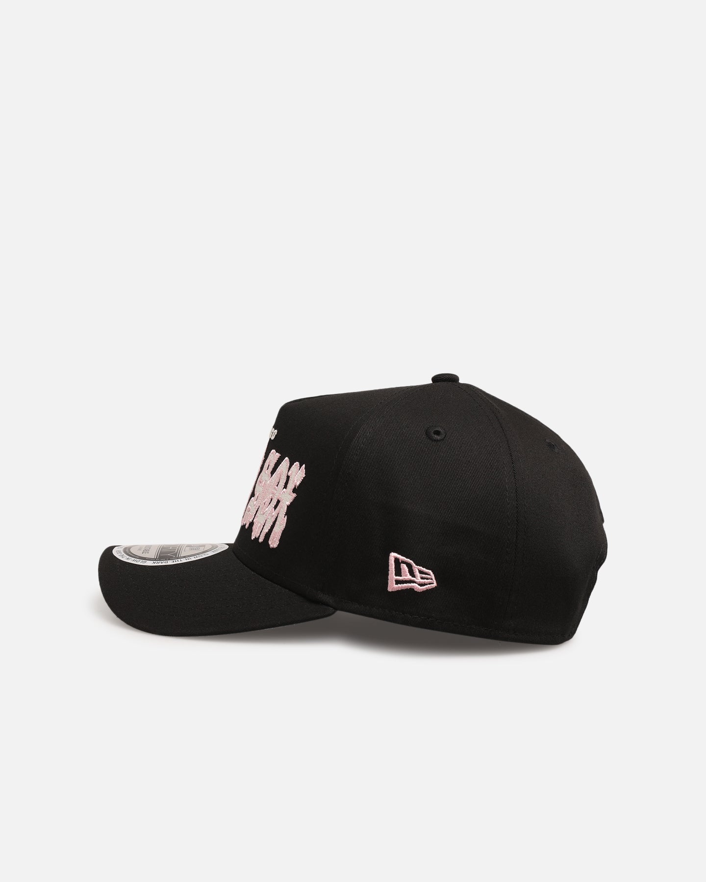 New Era Chicago White Sox 'Drip Glow Script' 9FORTY A-Frame Snapback Black/Pink