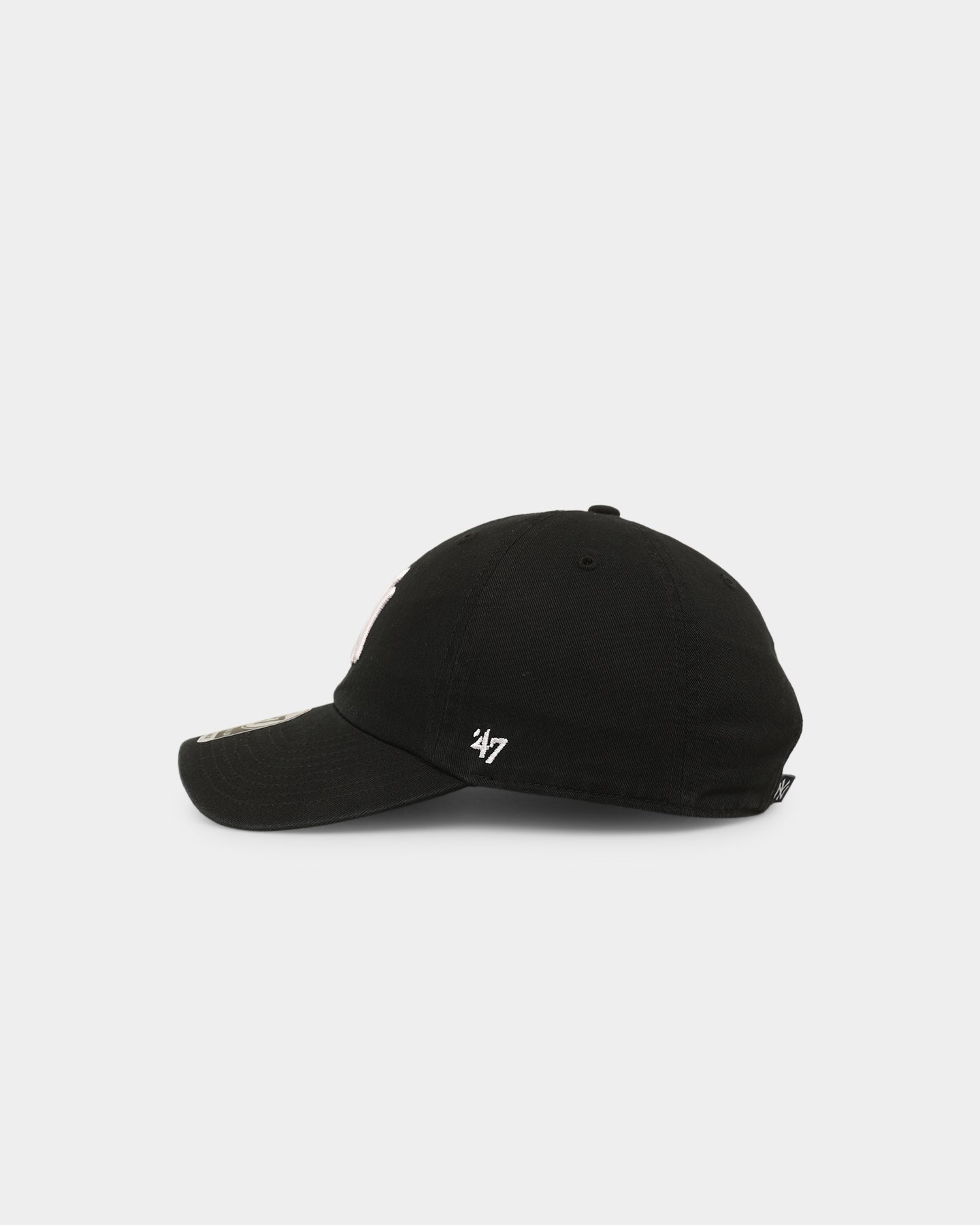 47 Brand New York Yankees 47 Clean Up Strapback Black/White