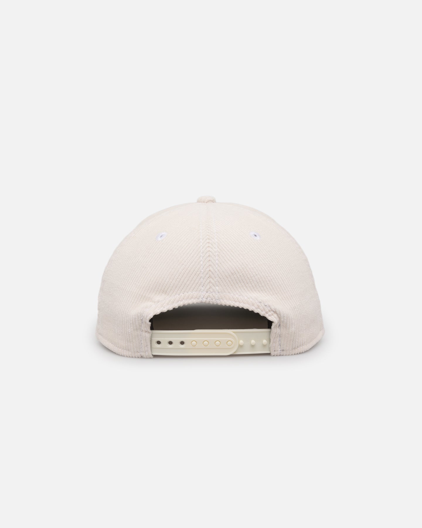 New Era New York Yankees 'Currency Corduroy' Golfer Pre-Curved Snapback Chrome White