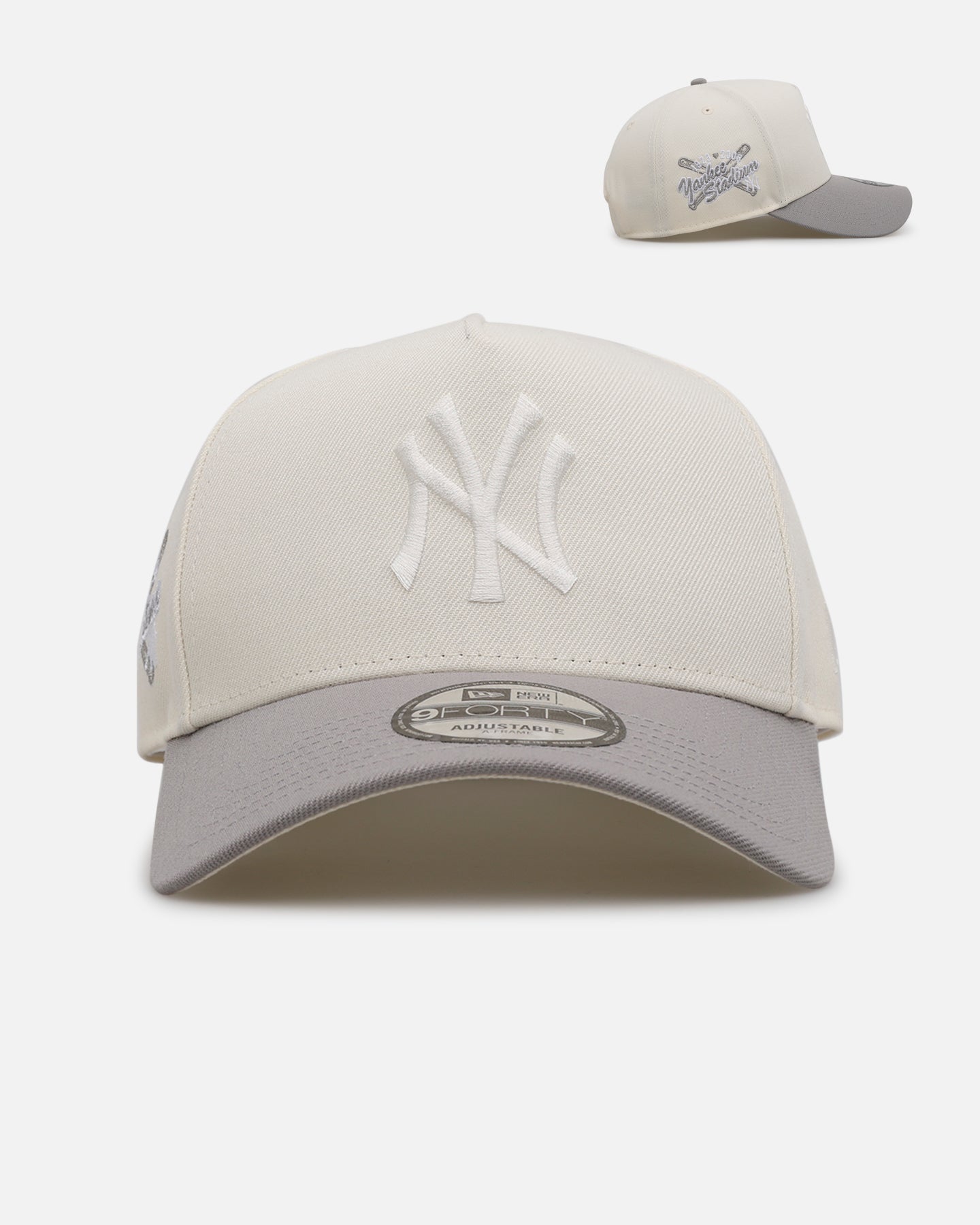 New Era New York Yankees 'Too Clean' 9FORTY A-Frame Snapback Chrome
